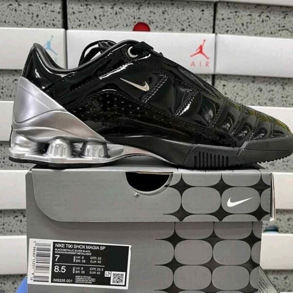 Nikkee x Maha Amsterdam Total 90 Shox Magia SP Metallic Black Silver