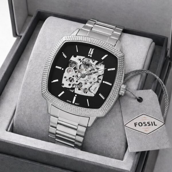 Fossii_l x Nick Jonas Machine Luxe silver Black