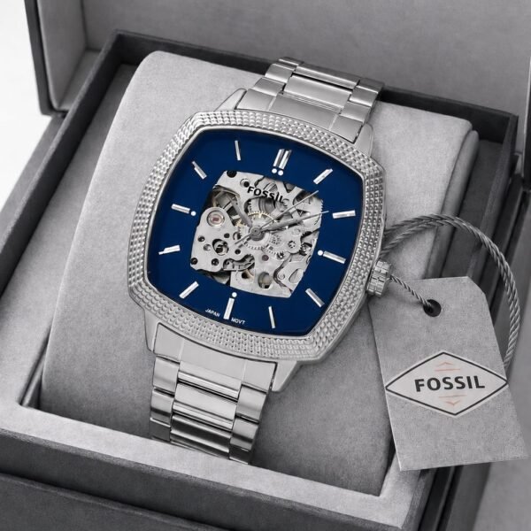 Fossii_l x Nick Jonas Machine Luxe silver Blue