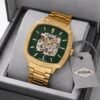 Fossii_l x Nick Jonas Machine Luxe gold green