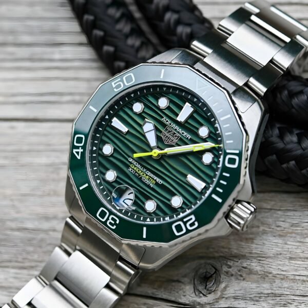 Tag_g Aquaracer Professional 200 Date Automatic Taitanum mate zik zake line
