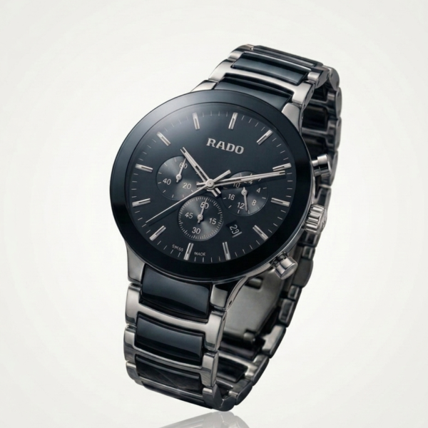 Radd_o centrix chronograph 2 ton Black silver