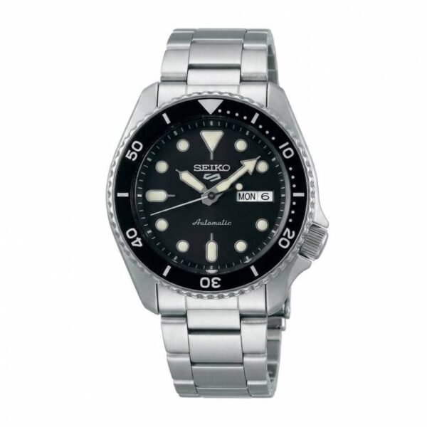 Seiko 5 Sports Automatic silver Black