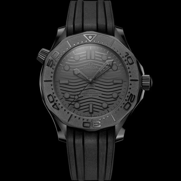 Omeg_ga Seamaster Diver 300M Black Black
