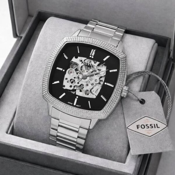 Fossii_l x Nick Jonas Machine Luxe silver Black
