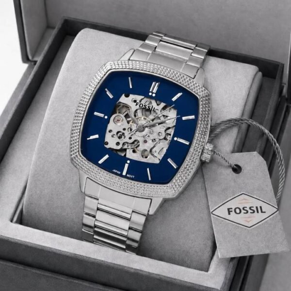 Fossii_l x Nick Jonas Machine Luxe silver Blue