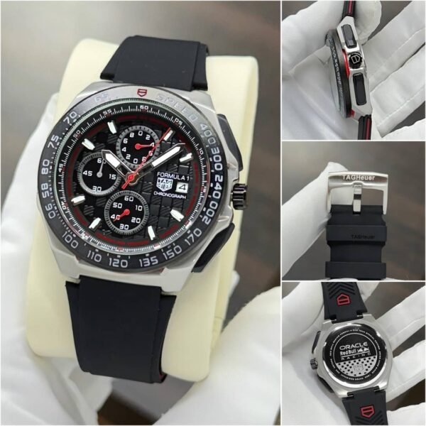 Tag Heuee_r Formula 1 Chronograph black Red