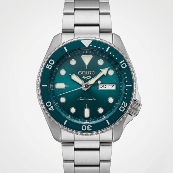 Seiko 5 Sports Automatic silver mat green