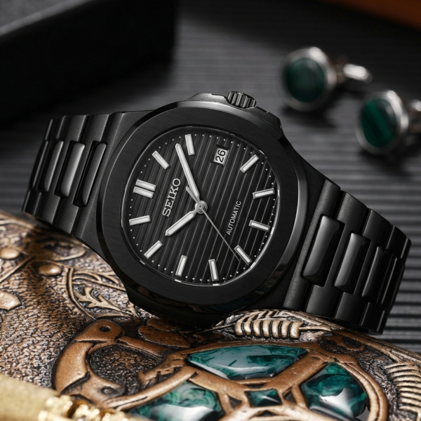 Seiko Nautilus Mod Full Black