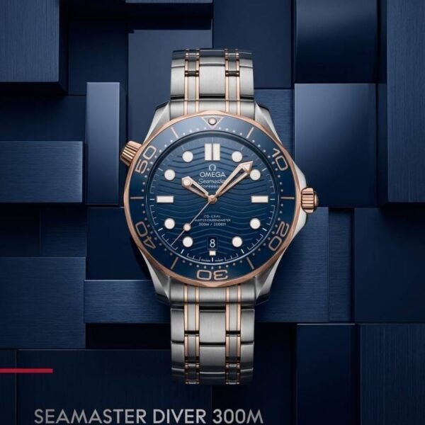 Omegg_a Seamaster Diver 300M Automatic 2Ton-Copper-Blue