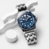 Omeg_ga Seamaster Diver 300M Automatic Silver Blue