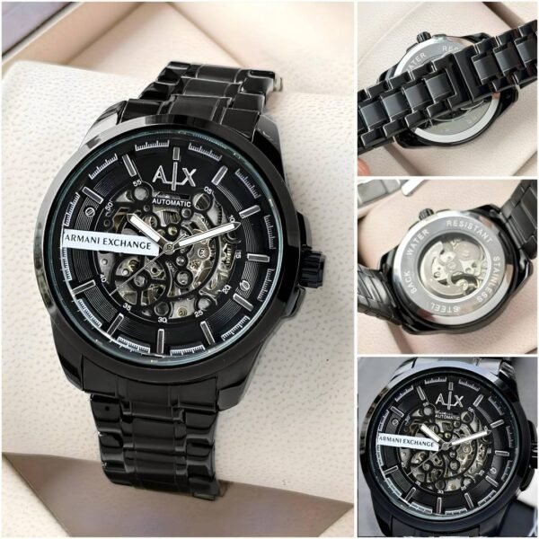 Exchange Armaann_i Ax2418 Hampton Automatic full black and white