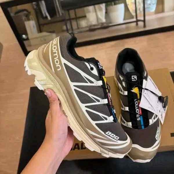SALOMON XT-6 KANGAROO vanilla ice brown