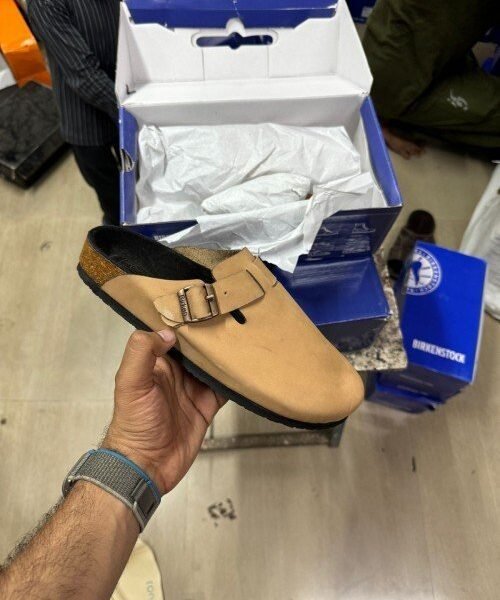 BirkenStock Boston Natural Leather Oiled