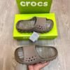 Crocs Echo Super Soft Premium Brown Slides