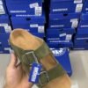 Birkenstock Arizona Olive Green Suede