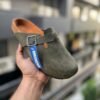 BIRKENSTOCK BOSTON OLIVE GREEN