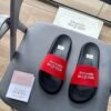 Alexander MCQueen Pool Slide Black Red