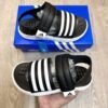 Adidas Duramo SL All Black White Premium Sandal
