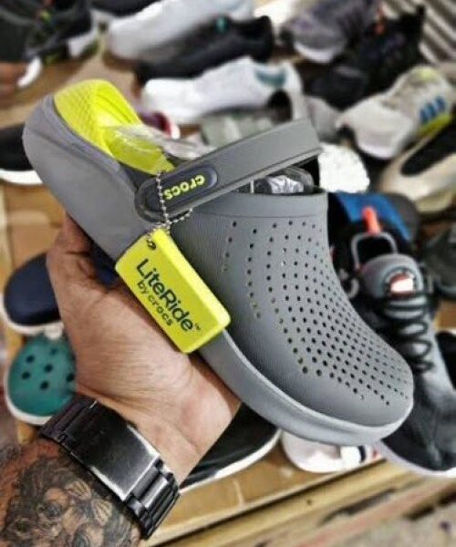 CROCS LITERIDE GREY GREEN