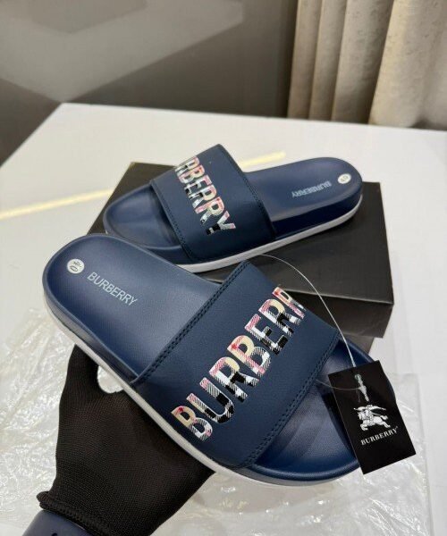 Burberry Soft-Bottom Slides