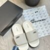 Skechers Go Recover Adjust Premium Beige Black Slides