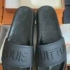 Lv Premium All Black Sandal For Men's
