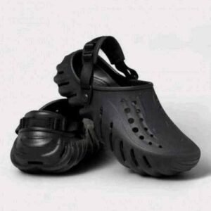 Crocss Echo Clog Poplogo Full Black