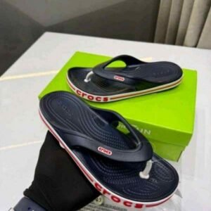 crocss Flip Flops Bayaband Navy Blue