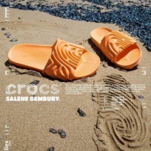 Crocss x Selehe bembury Pollex Slide Citrus milk