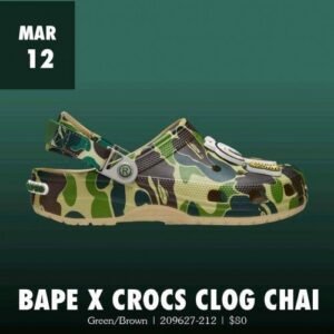 CROCCS BAPE X CLOG