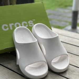 Croccs Mellow Recovery Slides White