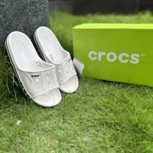 Crocs_Bayaband_White_Slide
