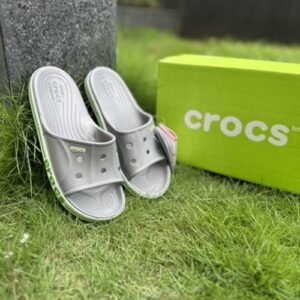 Crocs_Bayaband_Grey_Slide
