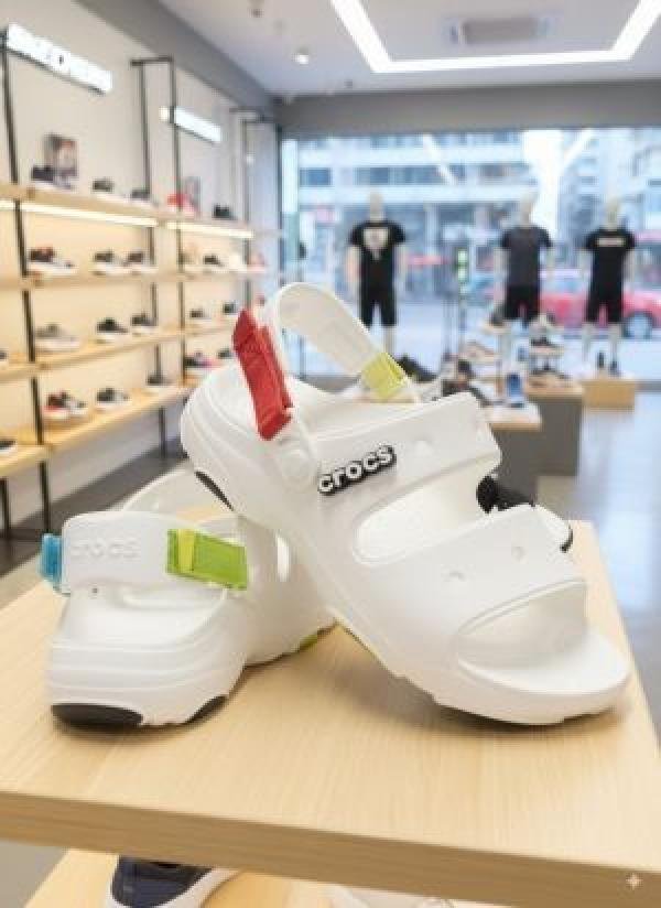 Cro-Unisex Classic Sandal white