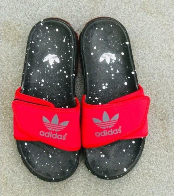 Adida_s Swim Slider Flip Flop Oreo Red