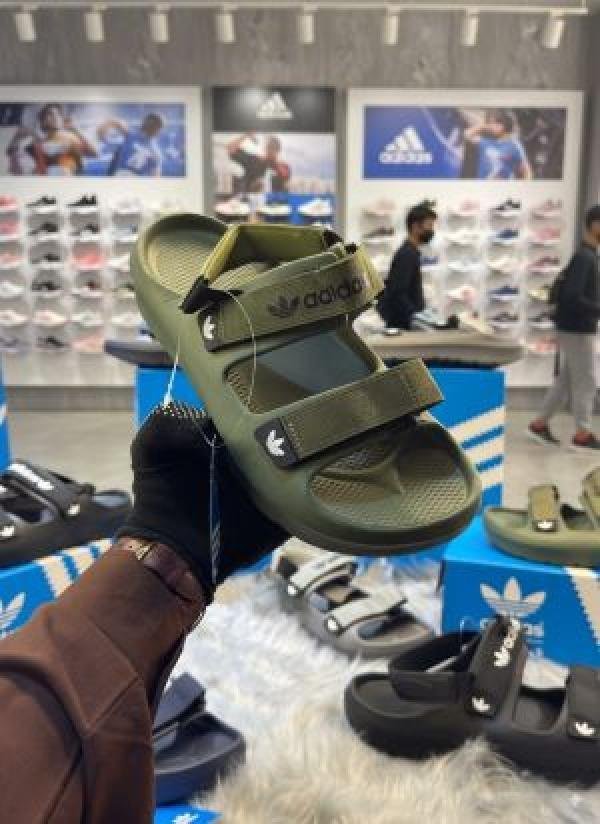 Adii.das--Lightweight-Velcro-Sport-Sandals-green - Image 2