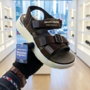 Skecher-rs-Go Walk brown Premium Sandal