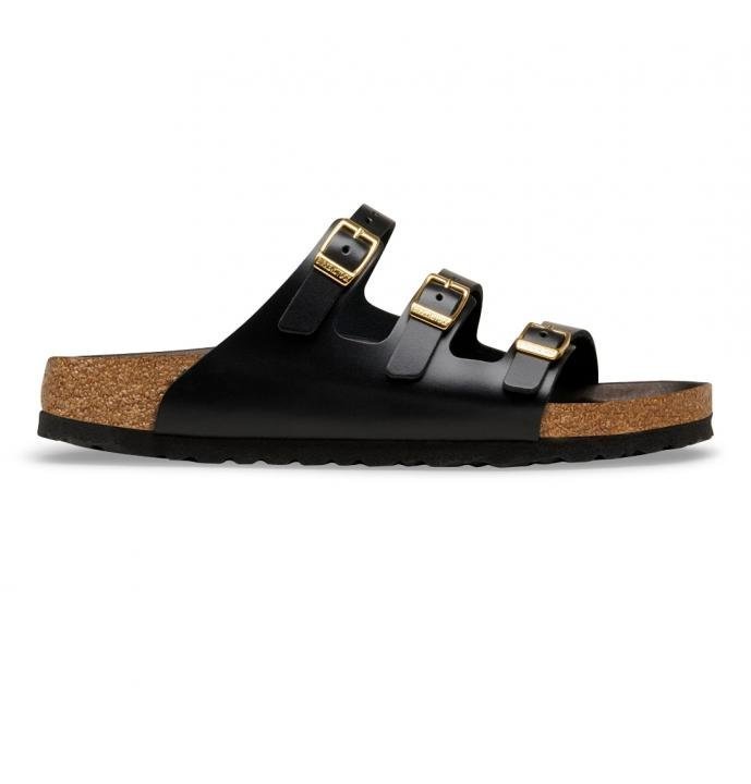 Birkenstock Florida Fresh Black Leather - Image 2