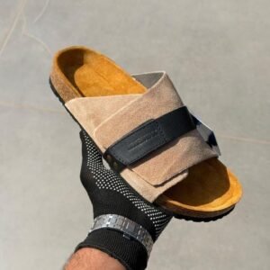 Birkenstock kyoto Beige suede