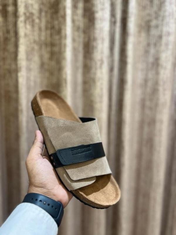 Birkenstock kyoto Beige suede - Image 2