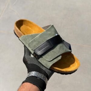 Birkenstock kyoto olive suede