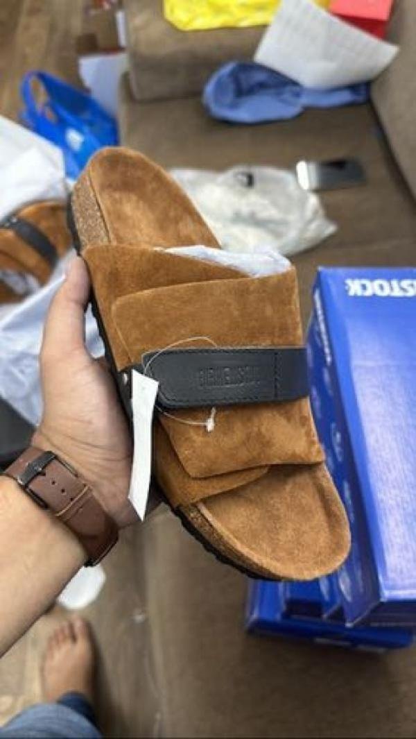 Birkenstock kyoto Tan suede - Image 2