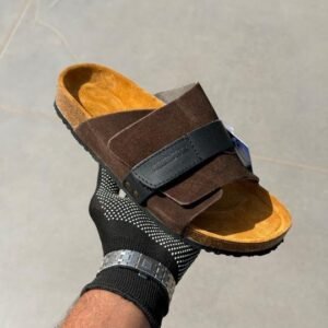 Birkenstock kyoto brown suede