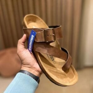 Birkenstock leather brown