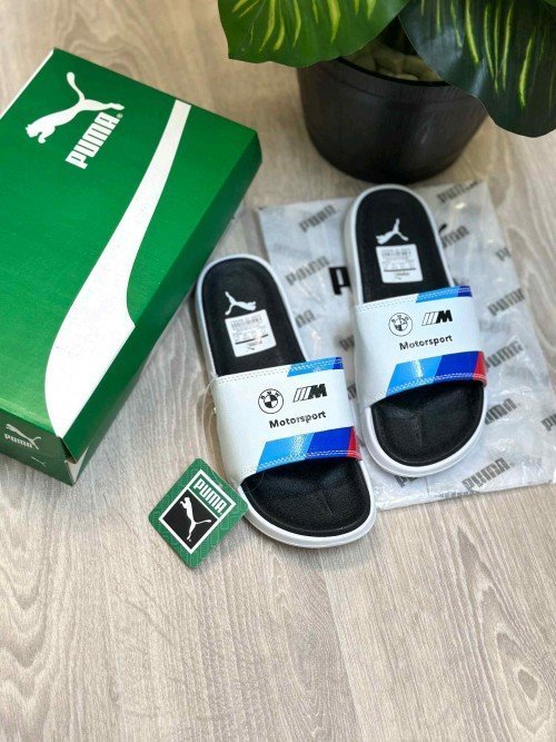 Pum.a BMW Motorsport Leadcat 2.0 Premium White Flip-Flop - Image 2