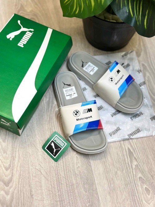 Pum.a BMW Motorsport Leadcat 2.0 Premium Grey Flip-Flop - Image 2