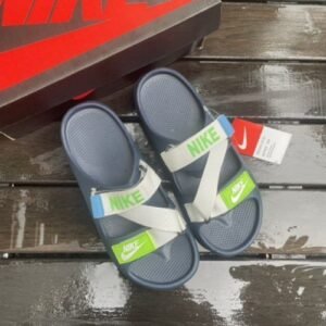 Nik_e Cinza Slide Navy Blue