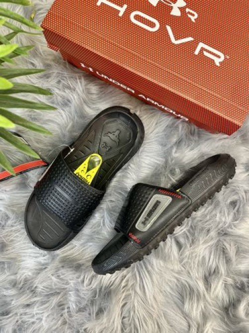 UNDEER ARMOUR fat tires slides black sale