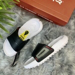 UNDER ARRMOUR fat tire slides white sale